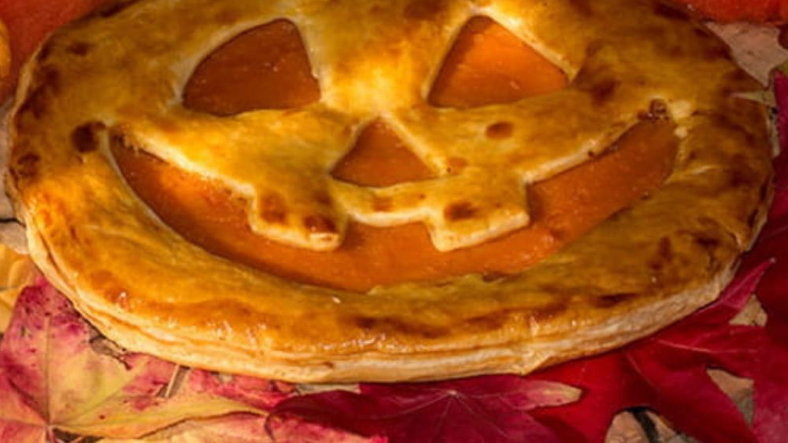 Pumpkin Pie en forme de citrouille