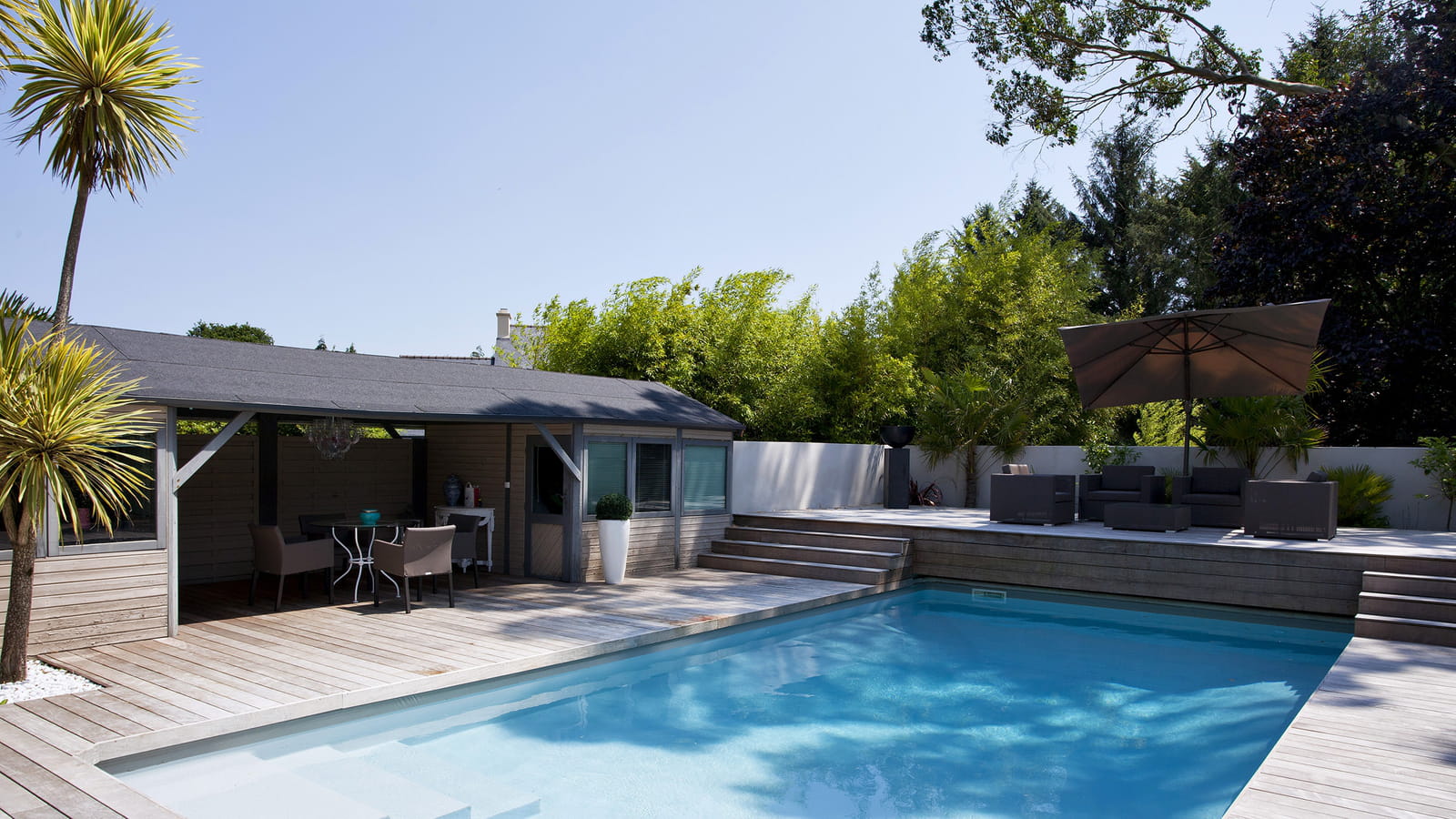 Piscine repensée
