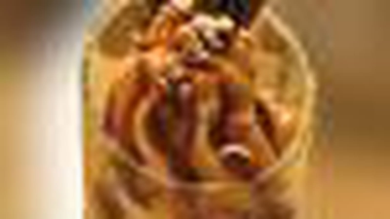 Mousse marrons, crème vanille rhum