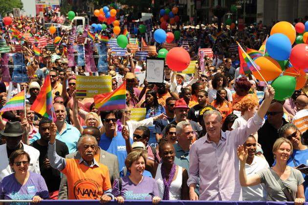 A la Gay Pride de New York en 2016