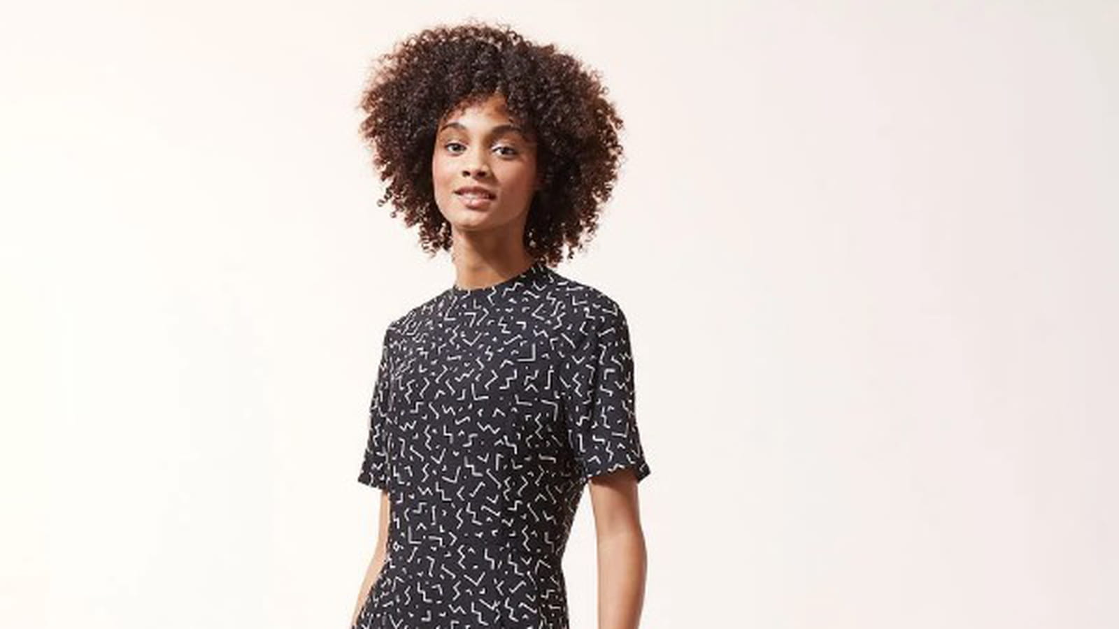 Robe graphique Etam