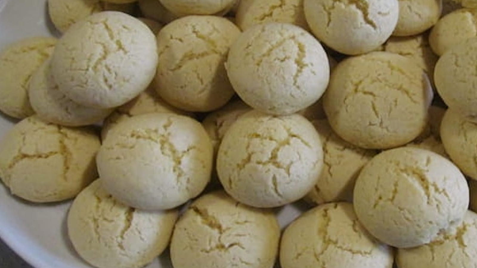 Biscuits friables à la fécule
