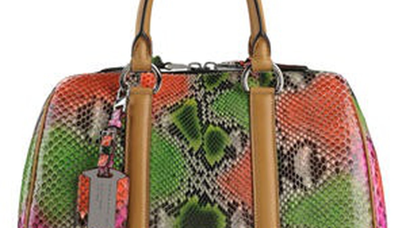 Sac "Dude" python multicolore de Barbara Bui