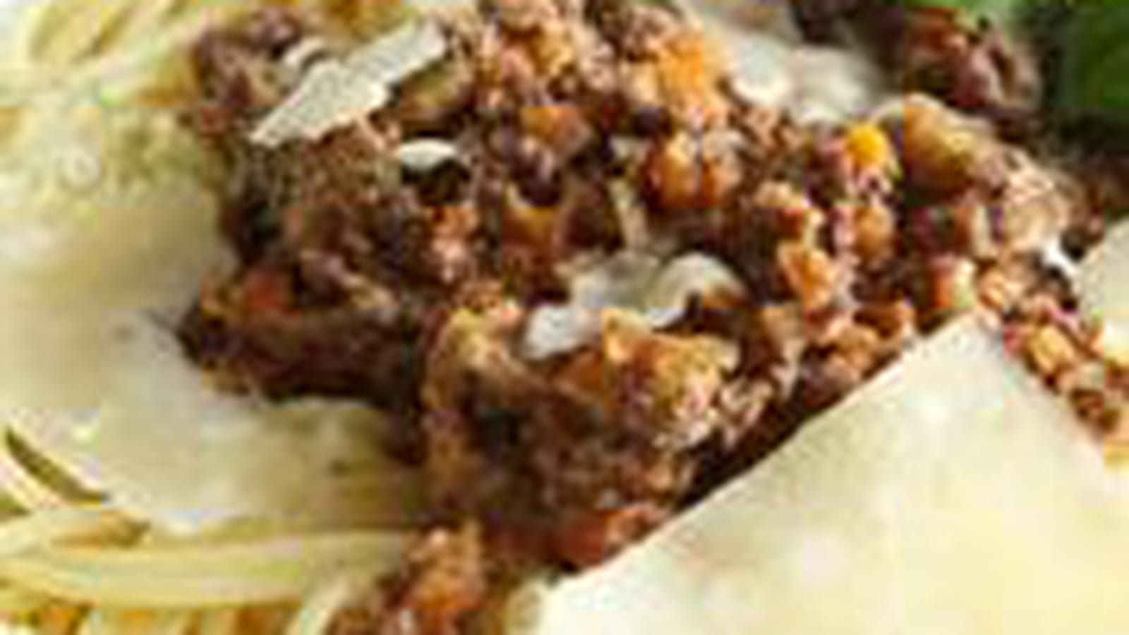 Spaghetti ragu'alla bolognese