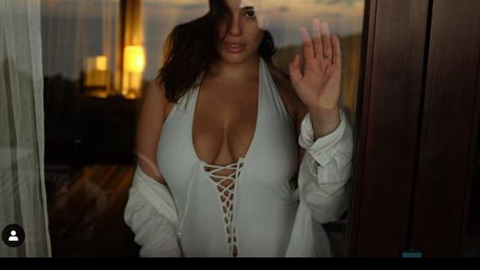 Justin Ervin et Ashley Graham en vacances, janvier 2017