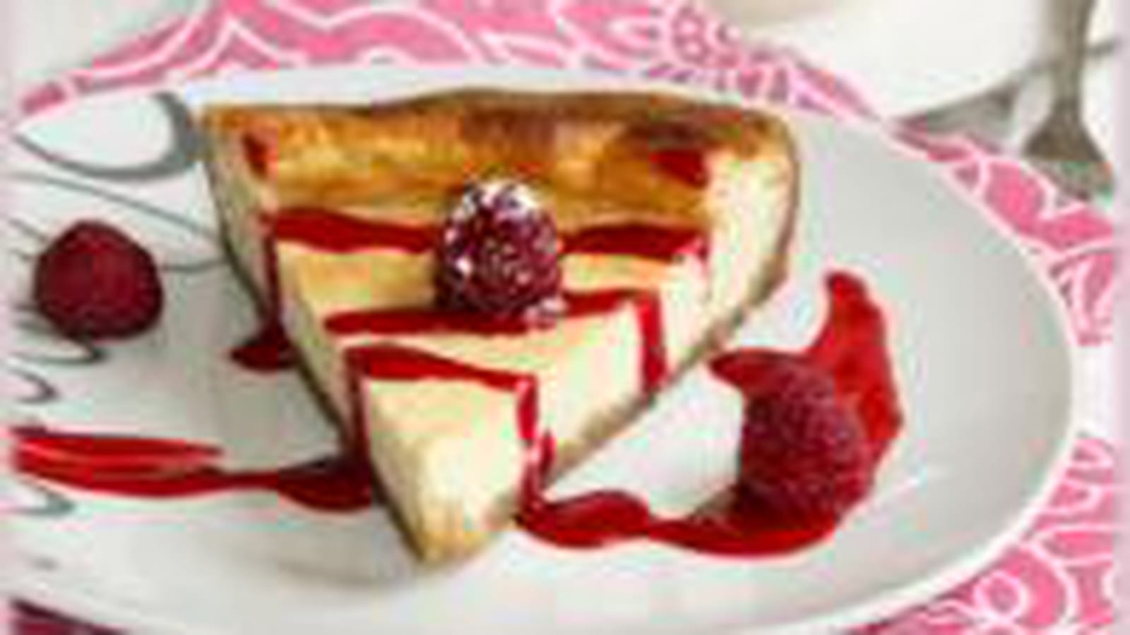 Cheesecake à la vanille