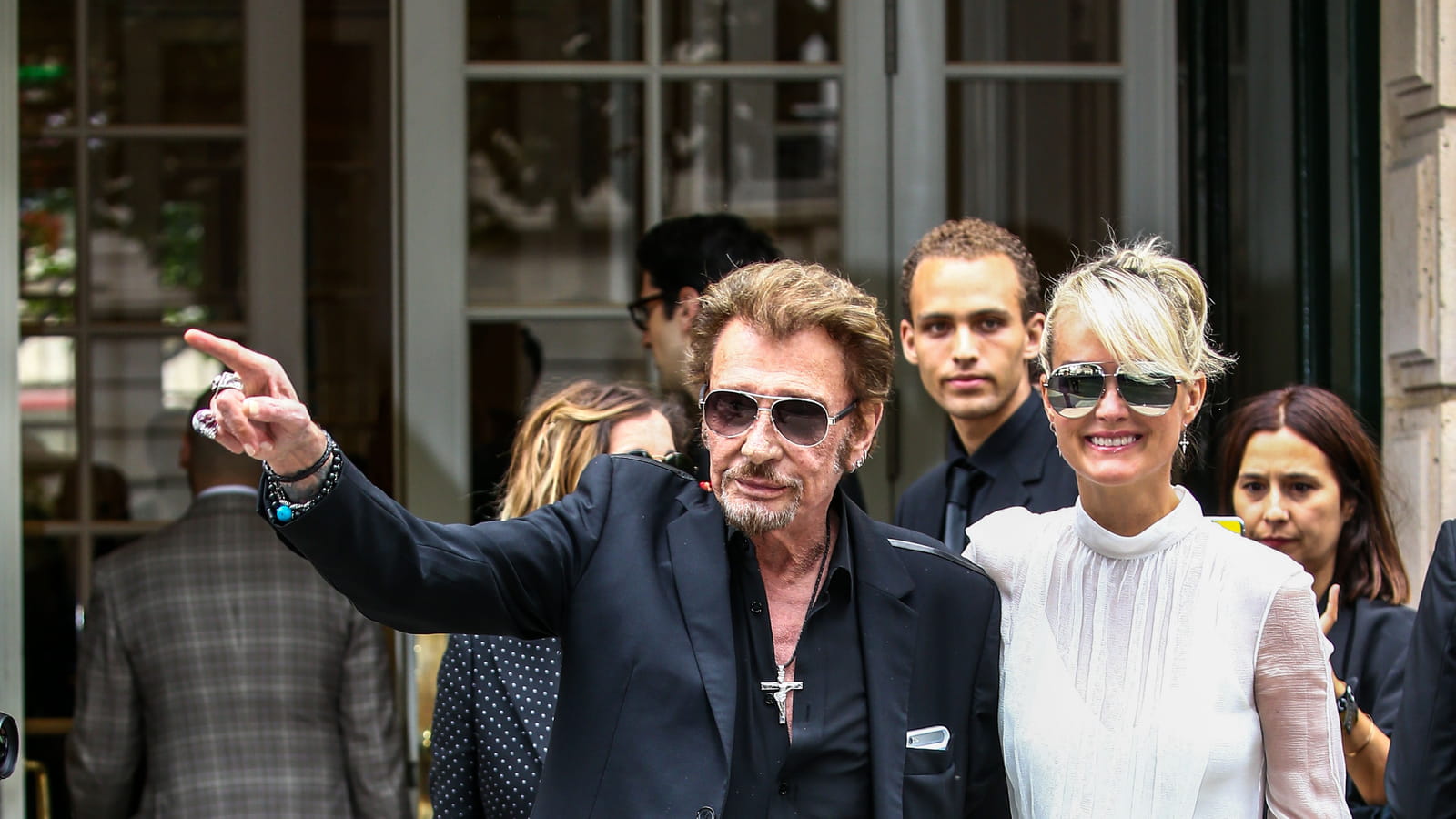 Johnny Hallyday et Laeticia Hallyday