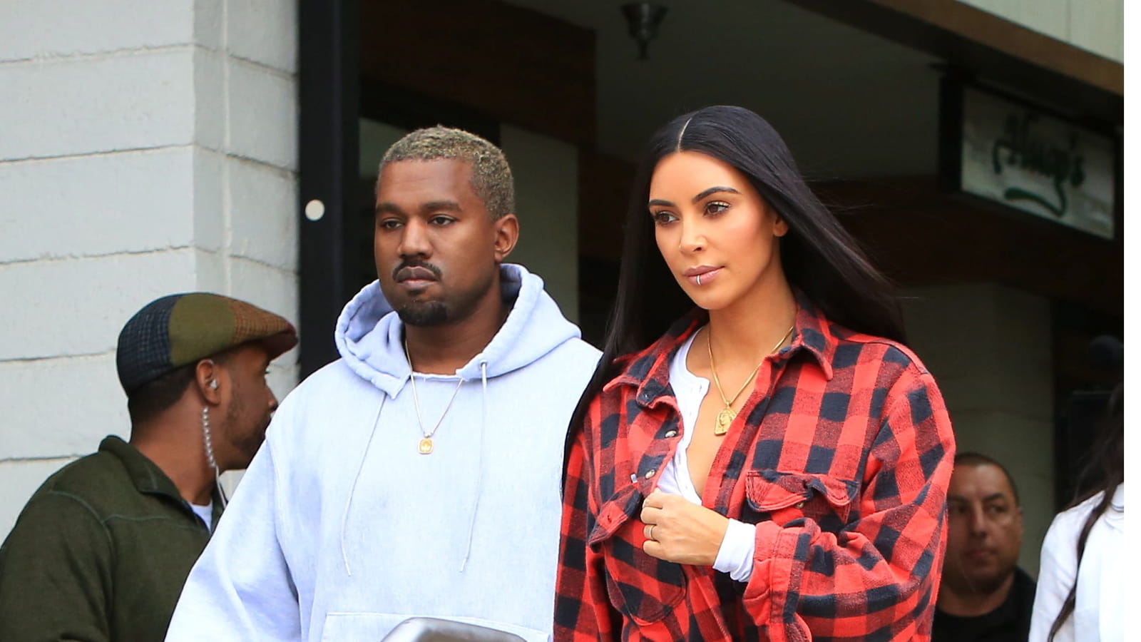 Kim Kardashian et Kanye West 