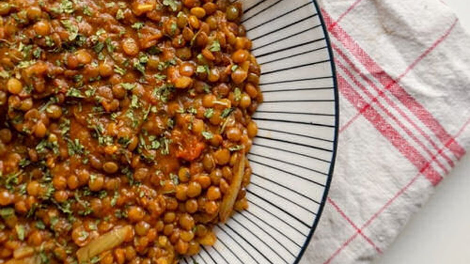 Ragoût de lentilles aux épices à l’Algérienne