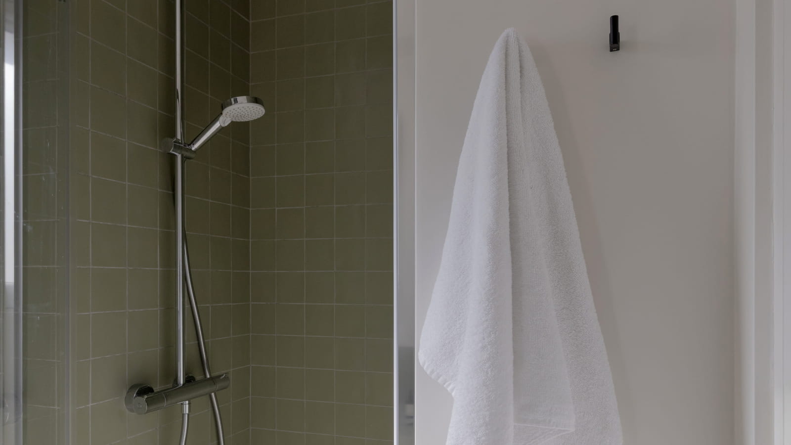Salle de bains après
