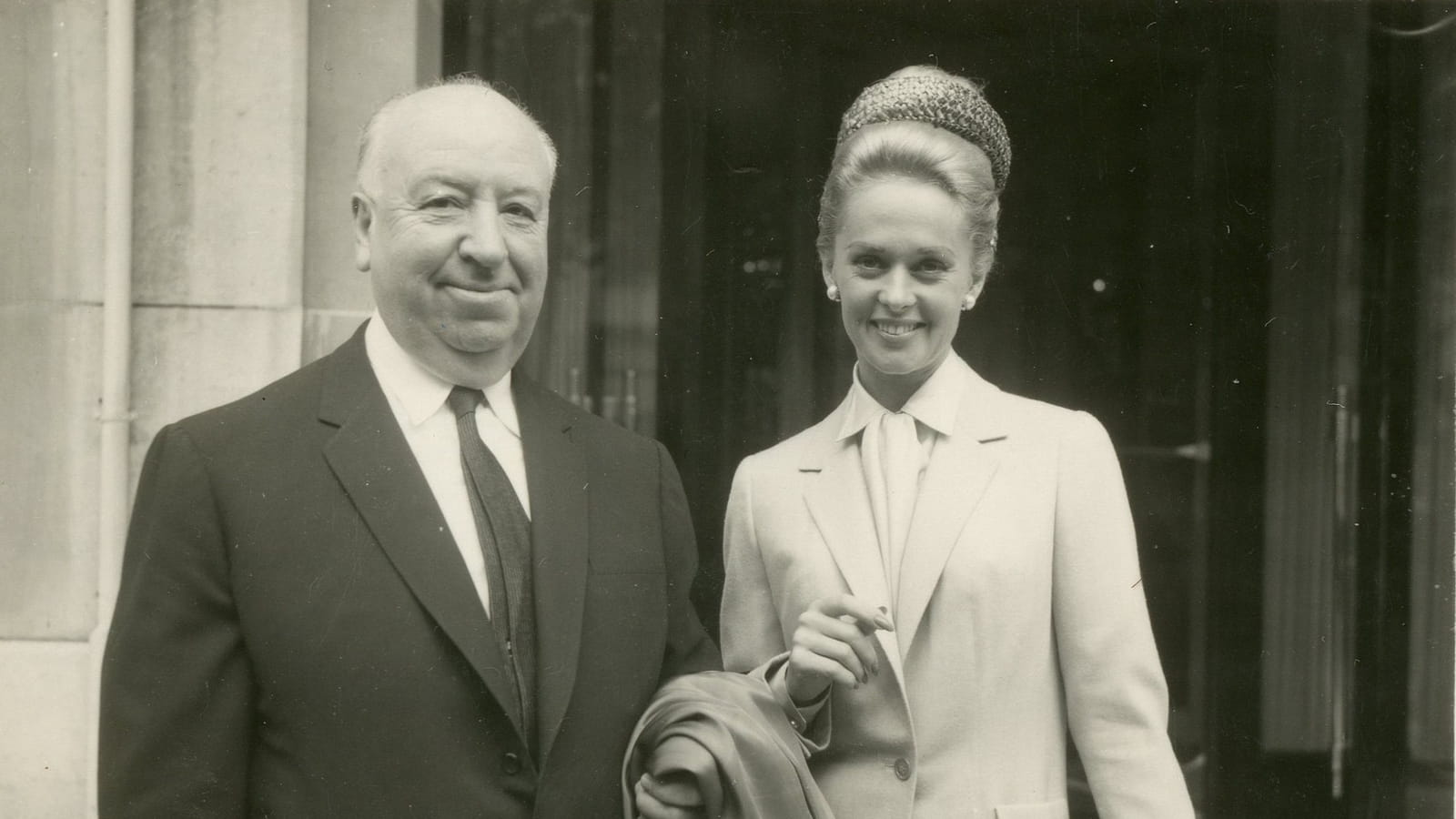 Alfred Hitchcock et Tippi Hedren  