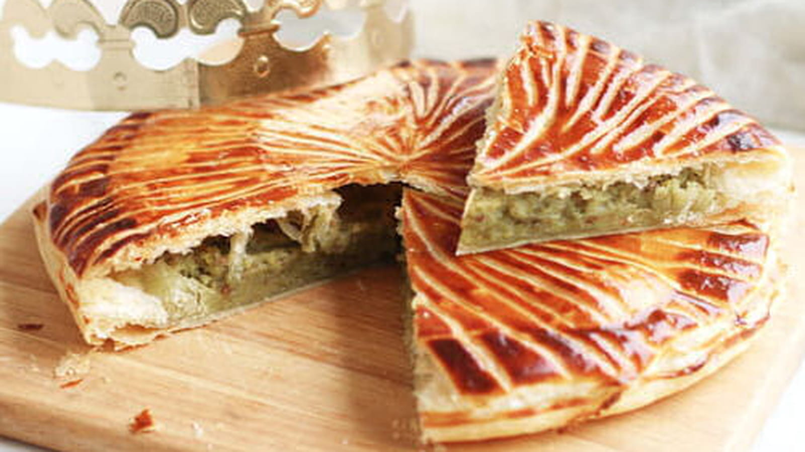 Galette des rois à la pistache