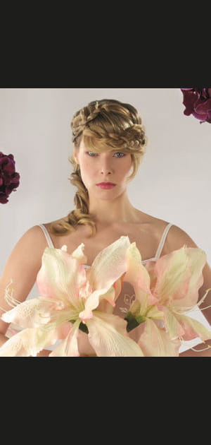 Coiffure de mariage&nbsp;: tresses et torsades