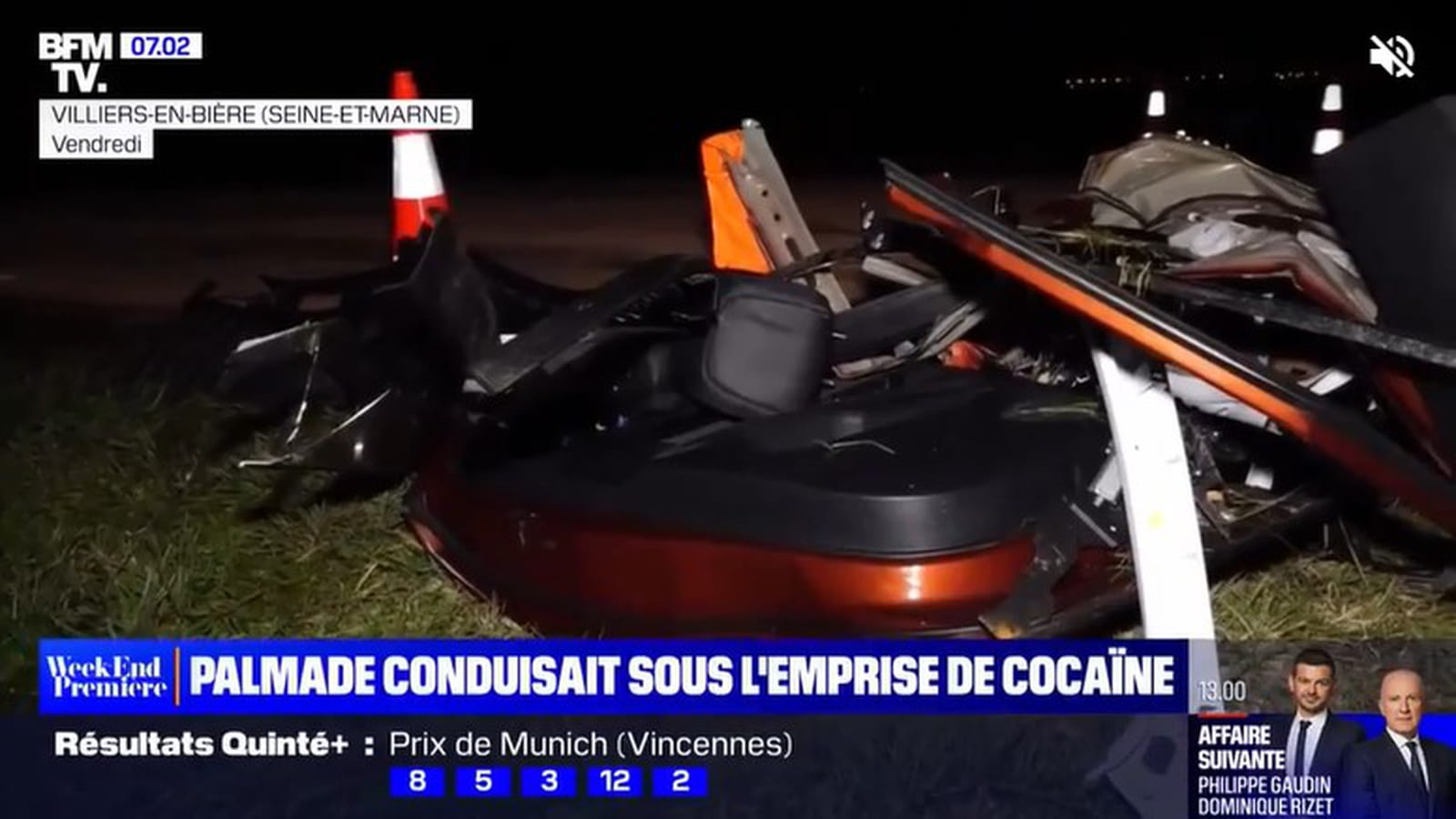 Voiture explosée
