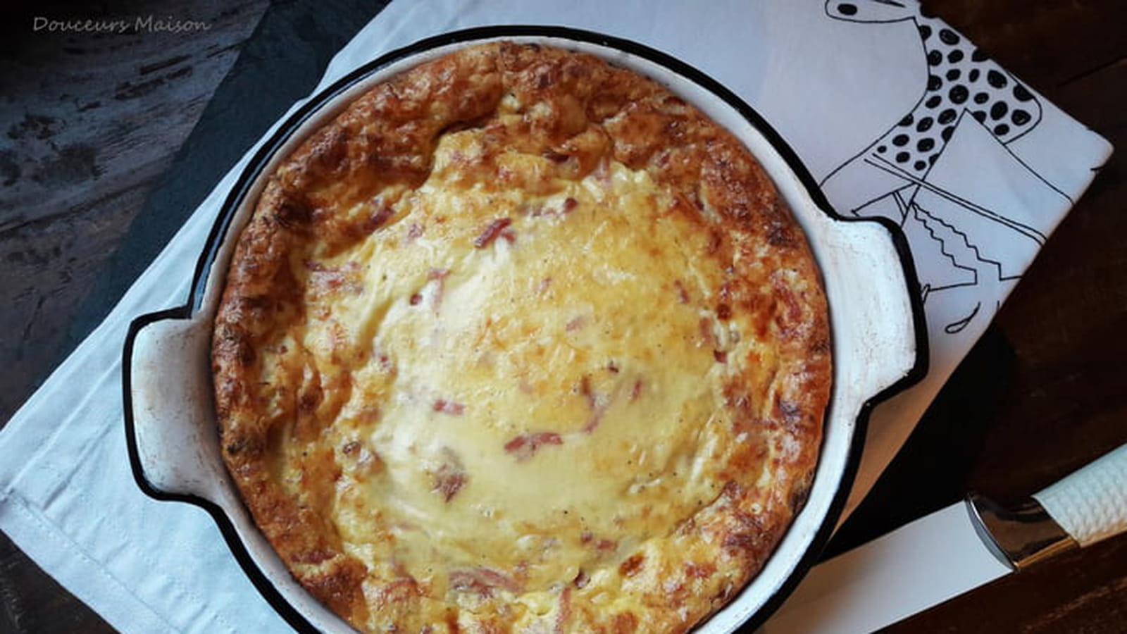 Quiche lorraine sans gluten