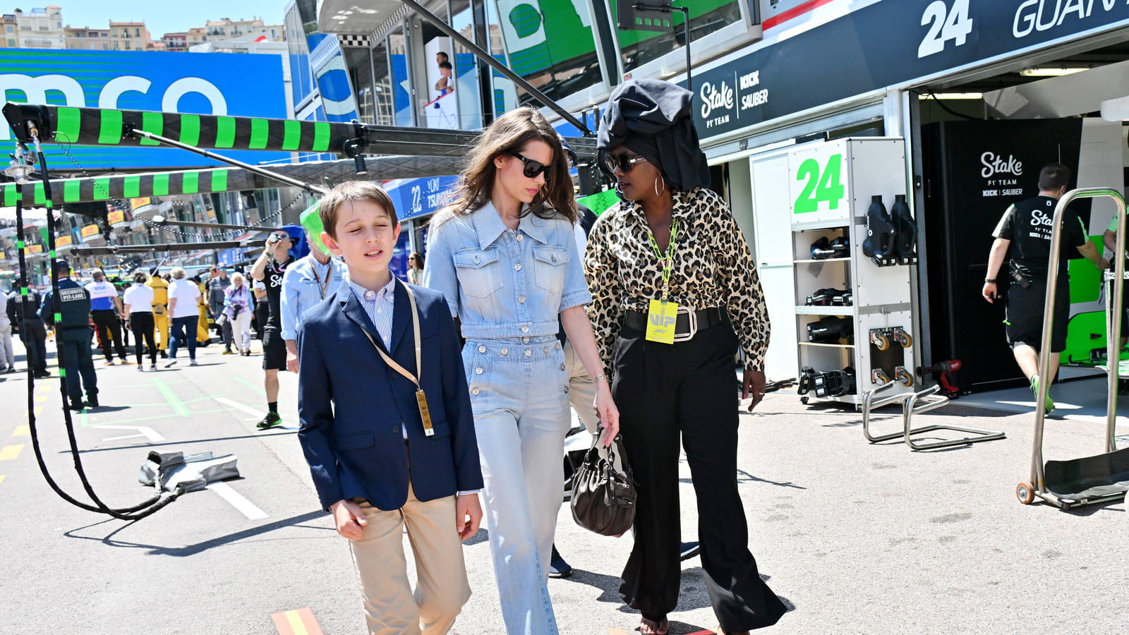 Charlotte Casiraghi et son fils Raphaël Elmaleh