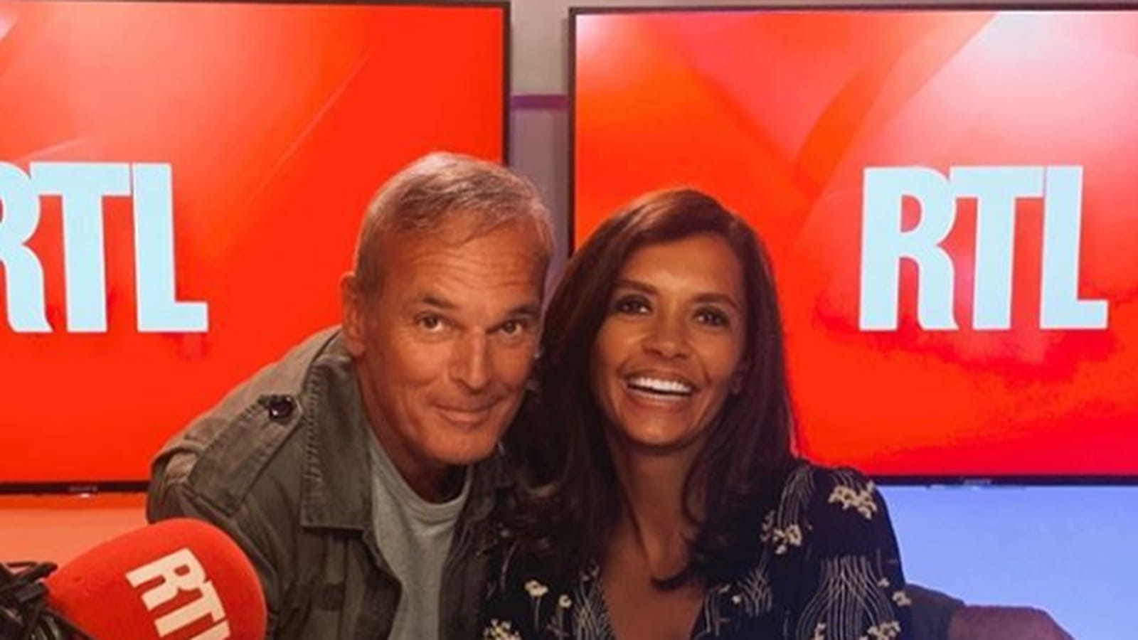 Laurent Baffie et Karine Le Marchand
