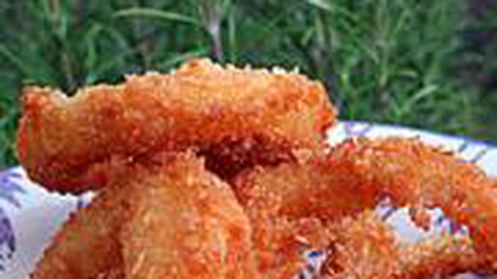Beignets d'oignons "onion rings"