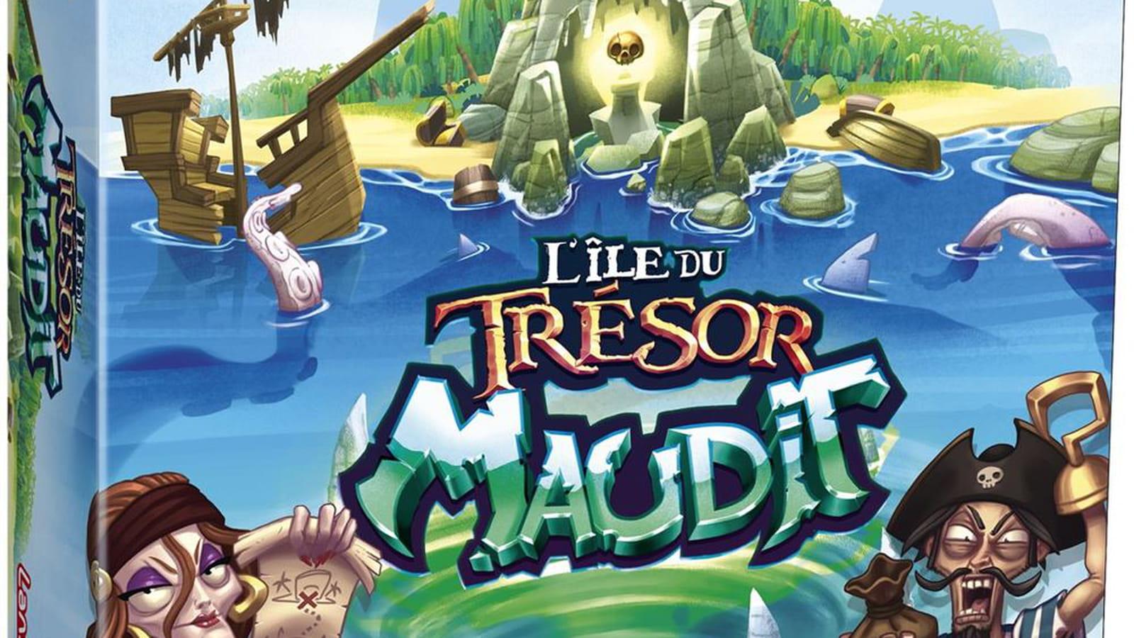 Jeu L'île au trésor maudit, Lansay