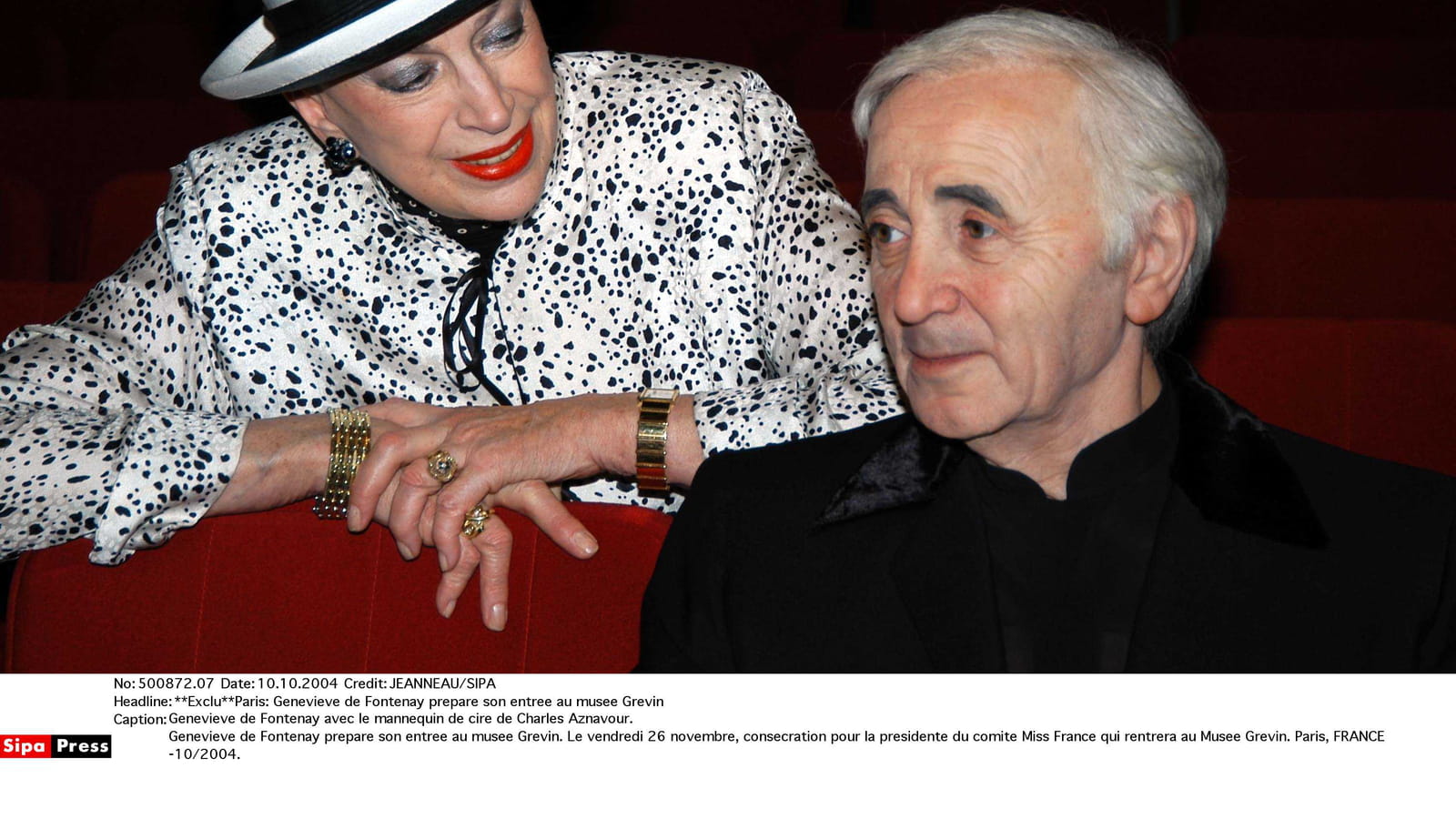 En cire, avec Geneviève de Fontenay