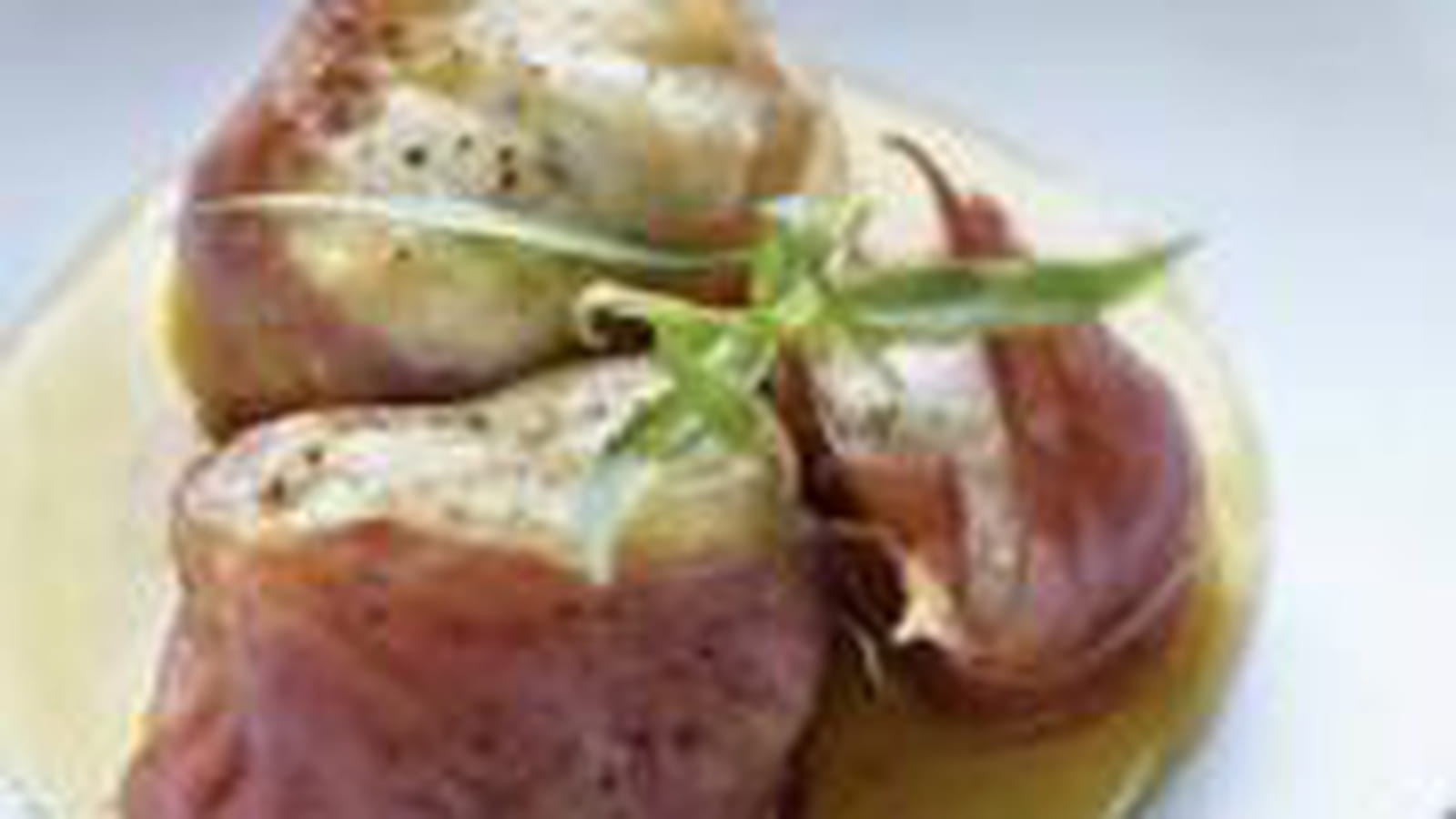 Tournedos de lotte au jambon serrano