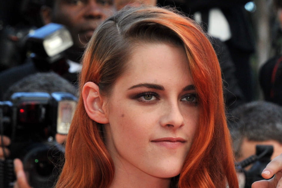 Le one side hair roux de Kristen Stewart