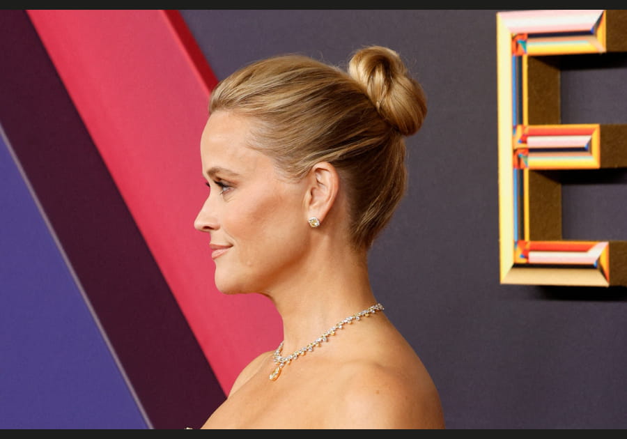 Le chignon parfait de Reese Witherspoon