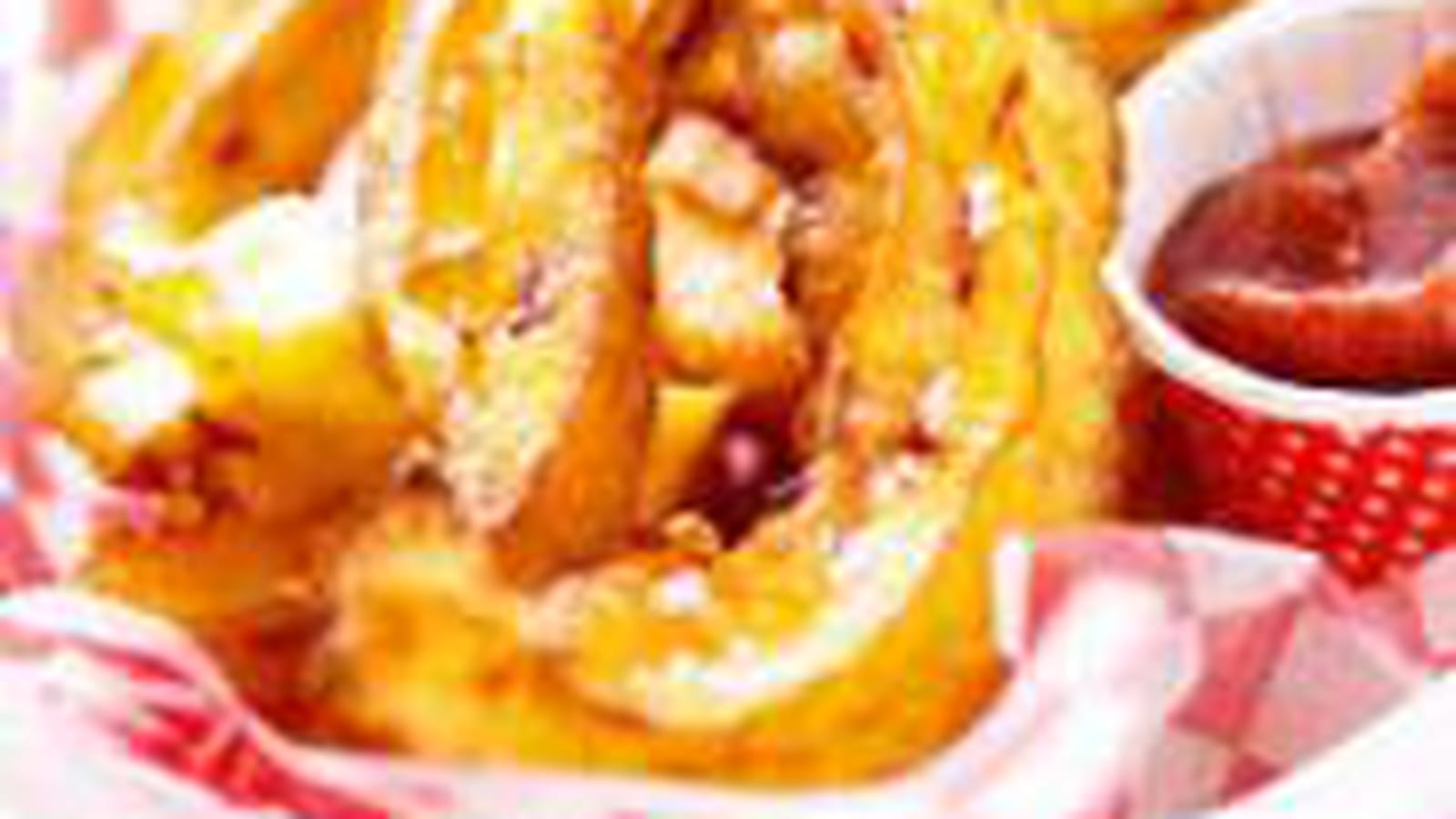 Churros au jambon fumé