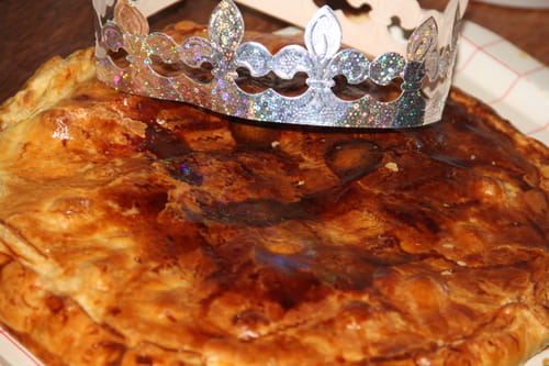 Galette des rois framboises, cranberries et pistaches
