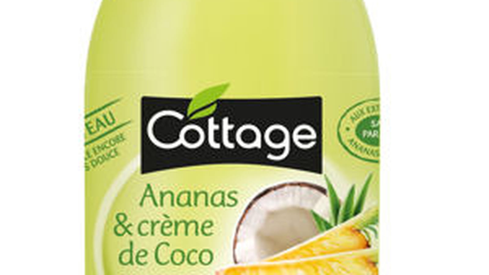 Douche lait énergisante de Cottage