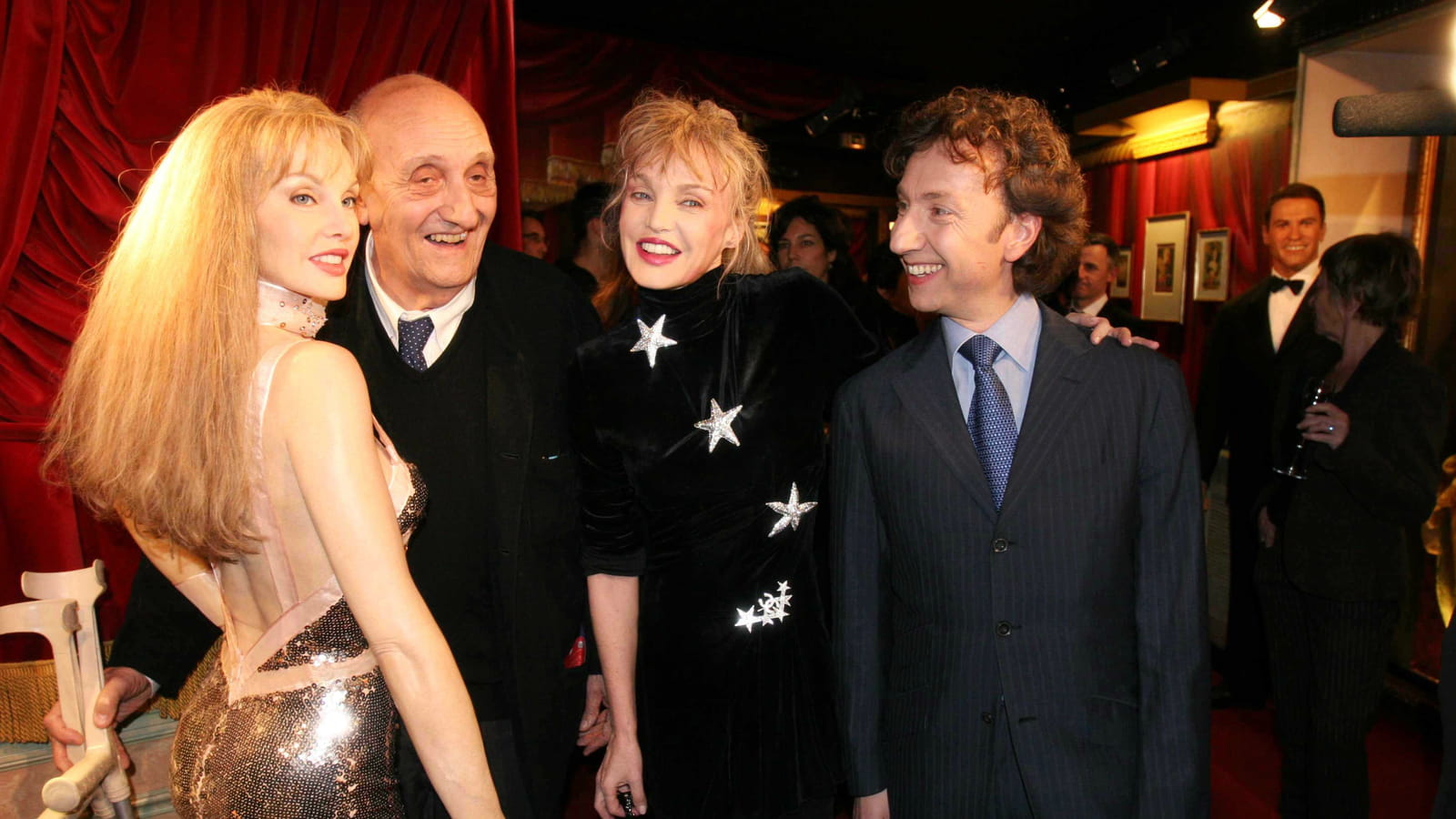 Avec Pierre Tchernia et Stéphane Bern