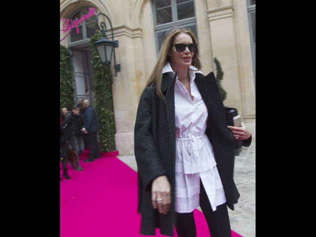 Fashion week : Elle MacPherson au défilé Schiaparelli