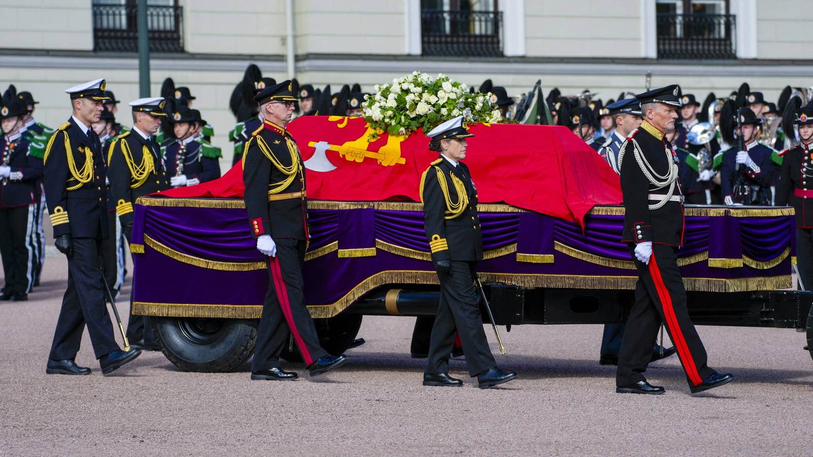 Cercueil d'Harald de Norvège