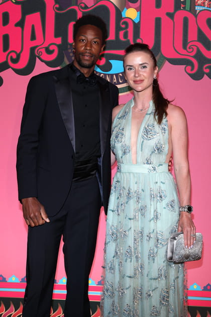 Gaël Monfils et Elina Svitolina, au Bal de la Rose 2023 à Monaco