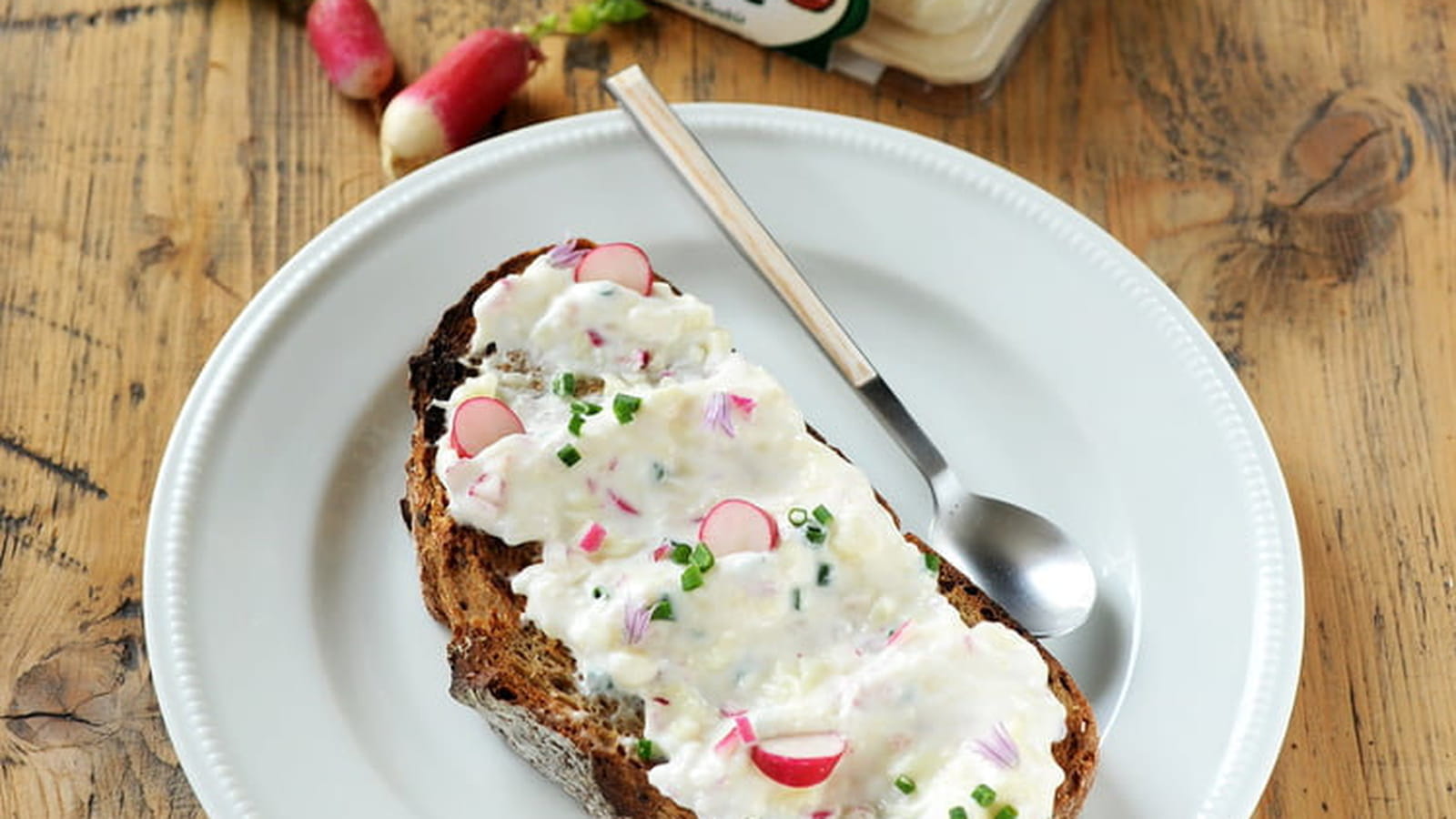 Tartinade à la brique Lou Pérac aux amandes et au thym