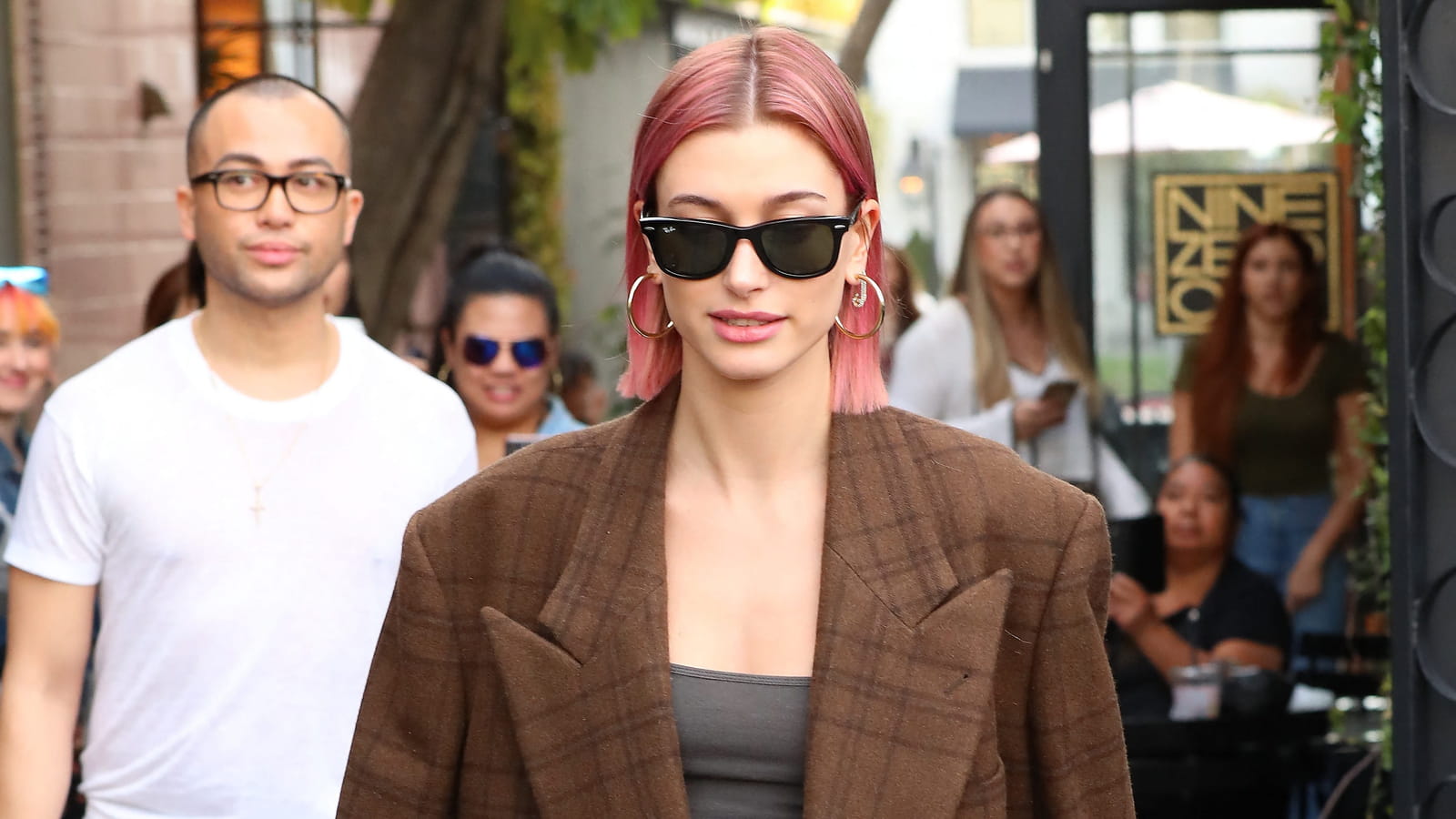 Hailey Bieber le 12 janvier 2019