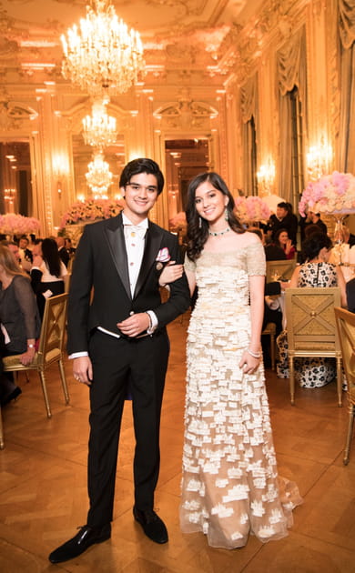 SA Princesse Ananya Raje Scindia de Gwalior et son cavalier SA Yuvraj Mahanaaryamanrao J Scindia de Gwalior