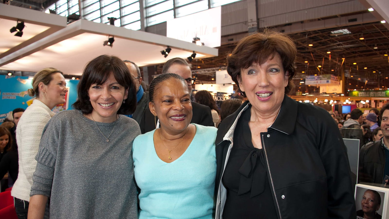 Anne Hidalgo et Christiane Taubira