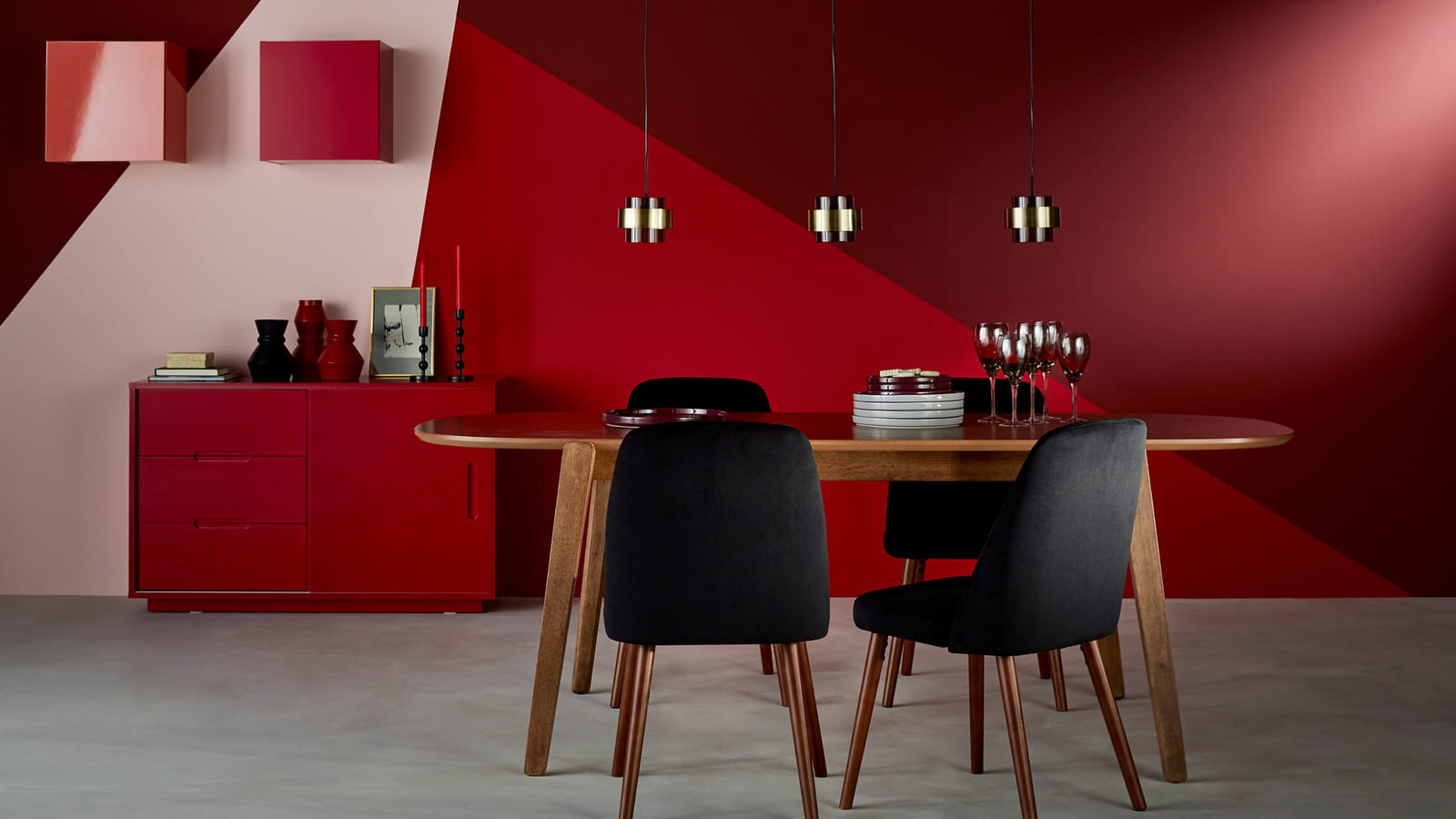 Table Agura chaises Watford La Redoute Intérieurs