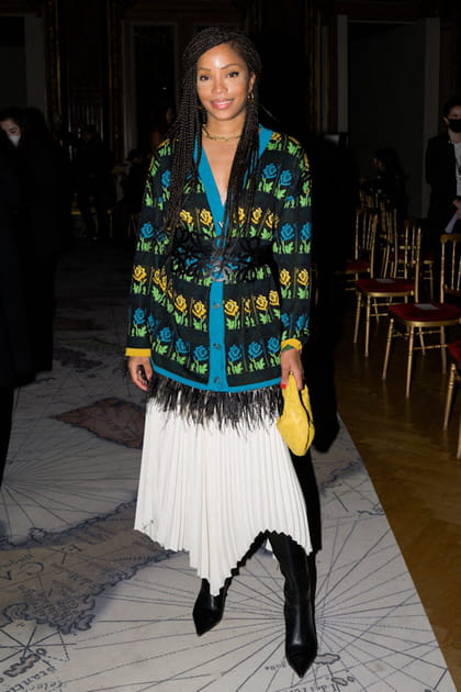 Ellie Delphine&nbsp;au d&eacute;fil&eacute; Zuhair Murad