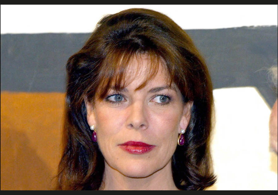 Les cheveux volumineux de Caroline de Monaco