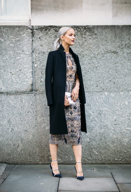 Le chic manteau noir