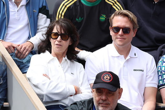 Zabou Breitman était de sortie à Roland-Garros