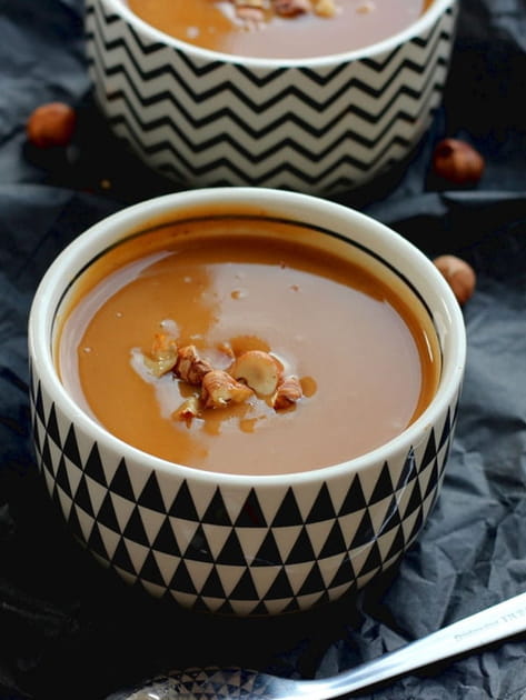 Soupe butternut et ch&acirc;taigne