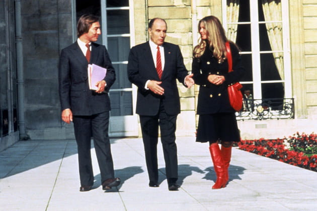 Avec Brigitte Bardot, à l'Elysée