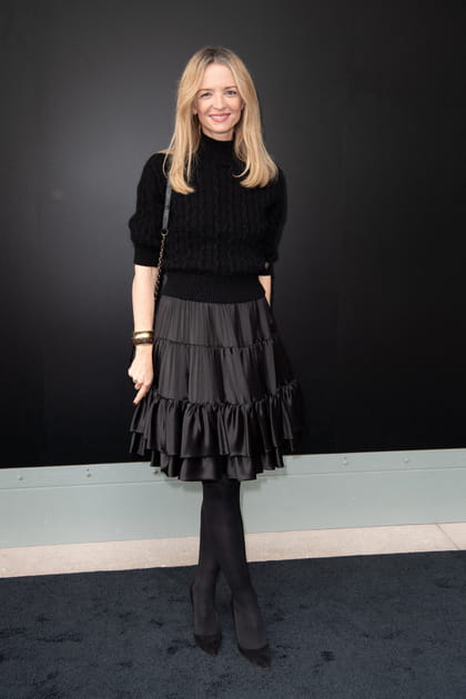 Delphine Arnault au défilé Louis Vuitton