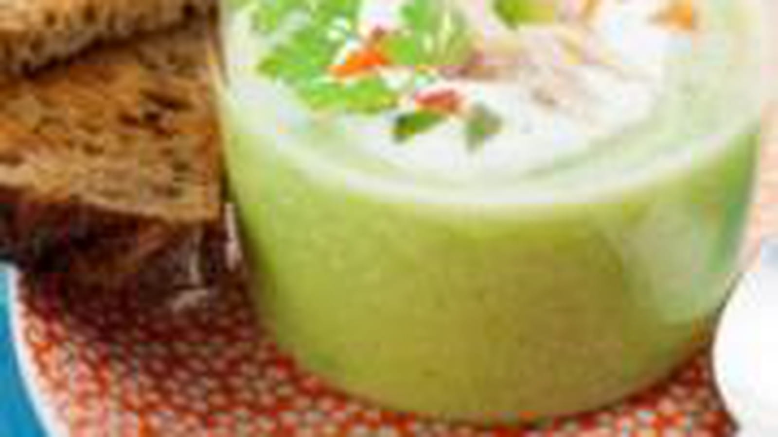 Gaspacho concombre poivron