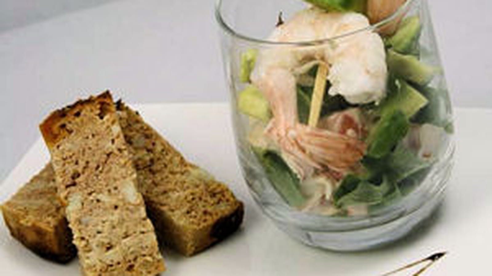 Cocktail avocat-crabe