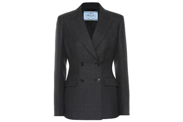 Blazer en laine de Prada