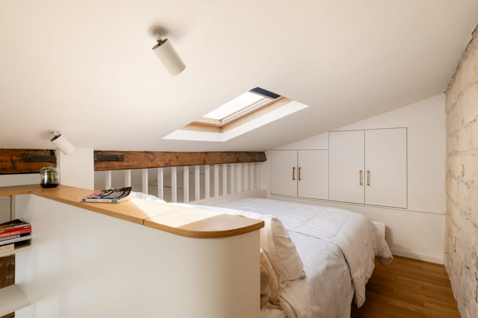 Apr&egrave;s&nbsp;: une chambre perch&eacute;e sous les toits